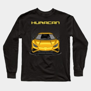 Huracan LP610-4 (Super Yellow) Long Sleeve T-Shirt